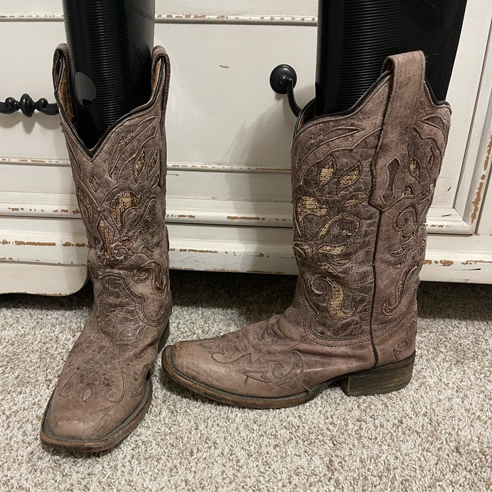 Corral Pasadena Square Toe Cowboy Boot - image 1